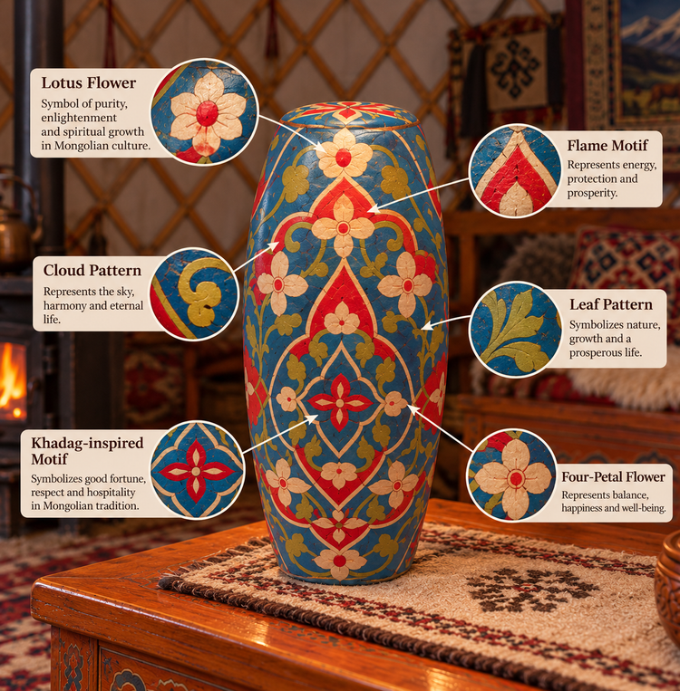 Mongolian Lotus Lamp